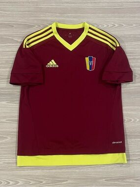 Adidas 2015/16 Venezuela Home Football Shirt FVF Soccer Jersey Youth Size Large